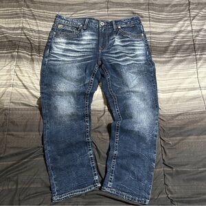Salvage Dark Blue Denim Jeans